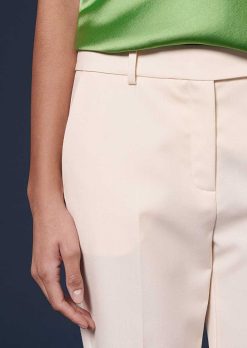 TARA JARMON Pantalon Laine Froide Ecru Pascal Clearance
