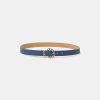 TARA JARMON Ceinture En Cuir Bleu Bella Online