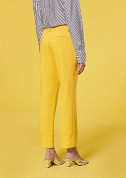 TARA JARMON Pantalon De Costume Jaune Pierre Clearance