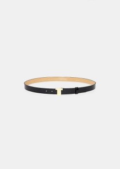 TARA JARMON Ceinture 8 Bis Mini En Cuir Noir Hot