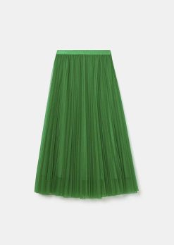 TARA JARMON Jupe En Tulle Plissee Verte Juillet Online