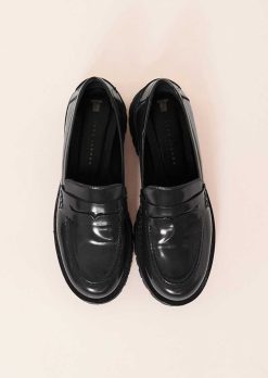 TARA JARMON Mocassins Kate Bleu Marine En Cuir Online