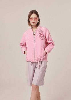 TARA JARMON Veste Basile Rose Clearance