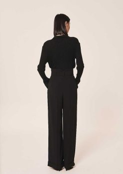 TARA JARMON Pantalon Noir Pyla Online