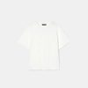 TARA JARMON T-Shirt Trefle Jersey Blanc Hot