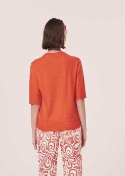 TARA JARMON Pull Paoline Corail En Laine Et Coton Online