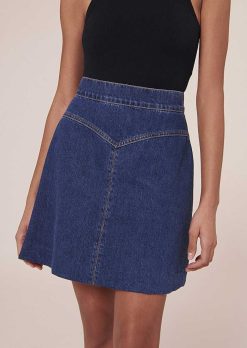 TARA JARMON Jupe En Jean Bleu Jasmina Clearance