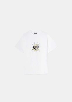 TARA JARMON T-Shirt En Coton Blanc Tarasun New