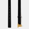 TARA JARMON Ceinture 8 Bis Mini En Cuir Noir Hot