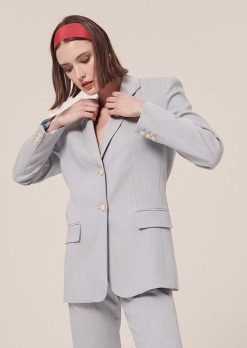 TARA JARMON Veste De Costume Bleue Vasilie Online