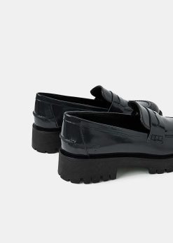 TARA JARMON Mocassins Kate Bleu Marine En Cuir Online