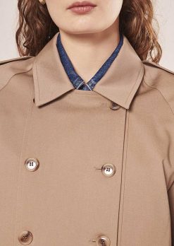 TARA JARMON Trench Isola Beige Clearance