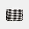 TARA JARMON Pochette Souple Vichy Noire Sabrina New