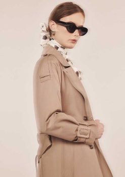 TARA JARMON Trench-Coat Ivan Beige Hot