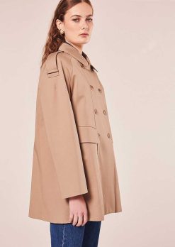 TARA JARMON Trench Isola Beige Clearance