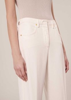 TARA JARMON Jean Jerome En Denim Blanc Clearance