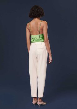TARA JARMON Pantalon Laine Froide Ecru Pascal Clearance