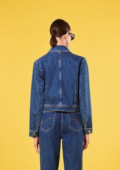 TARA JARMON Veste En Jean Bleu Vicky Best