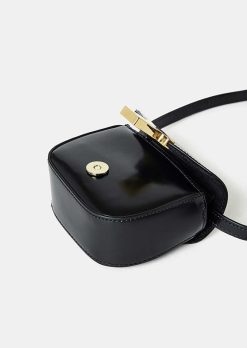 TARA JARMON Sac 8 Bis Mini En Cuir Noir Clearance