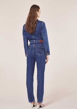 TARA JARMON Jean Joaquim En Denim Bleu Hot