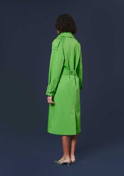 TARA JARMON Tranch-Coat Ivan Vert Online