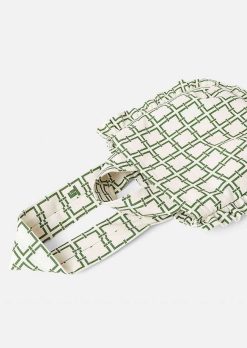 TARA JARMON Sac Soledad Ecru Avec Design Graphique Vert Online