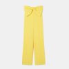 TARA JARMON Combinaison Coeur Jaune En Crepe New