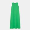 TARA JARMON Robe En Crepe Verte Roxy Best