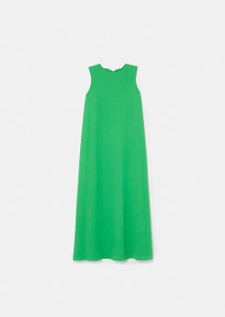 TARA JARMON Robe En Crepe Verte Roxy Best