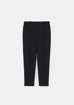 TARA JARMON Pantalon En Laine Froide Noir Pascal Online