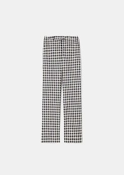 TARA JARMON Pantalon Vichy Noir Peter Online