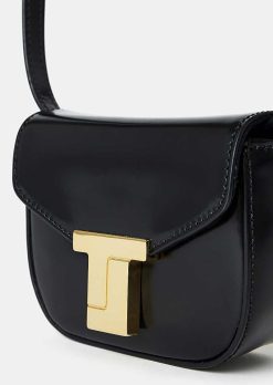 TARA JARMON Sac 8 Bis Mini En Cuir Noir Clearance