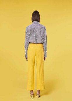 TARA JARMON Pantalon De Costume Jaune Pierre Clearance