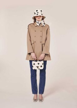 TARA JARMON Trench Isola Beige Clearance