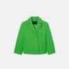 TARA JARMON Manteau Marcello En Double Coton Vert Best