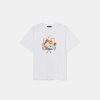TARA JARMON T-Shirt Taradolls Blanc En Double Jersey New