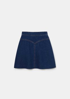 TARA JARMON Jupe En Jean Bleu Jasmina Clearance