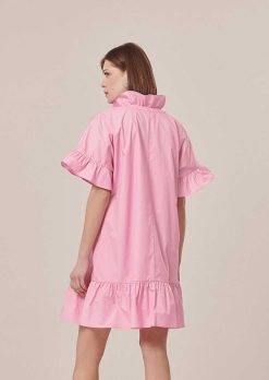 TARA JARMON Robe En Popeline Rose Ripoline Online