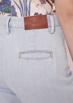 TARA JARMON Jean En Denim Bleu Clair Jerome Online