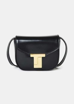 TARA JARMON Sac 8 Bis Mini En Cuir Noir Clearance